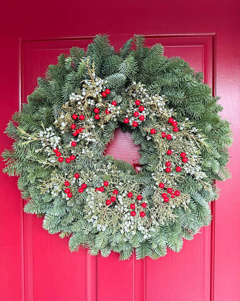Business Gift Wreaths – Free Delivery to Each Address - Cork & Leafchristmas wreathsTraditional