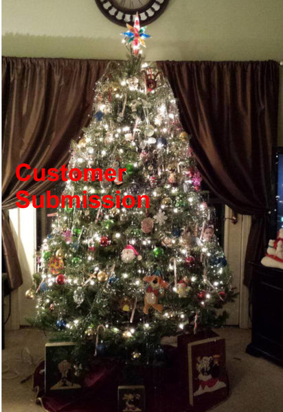 Balsam-Fraser hybrid Christmas tree with full branches