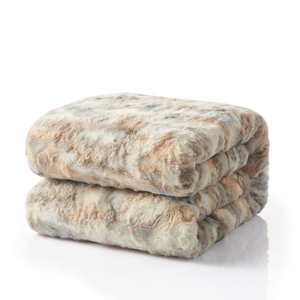Tache Luxurious Russian Lynx Faux Fur Throw Blanket (DY12) - Cork & LeafBlanket50 x 60
