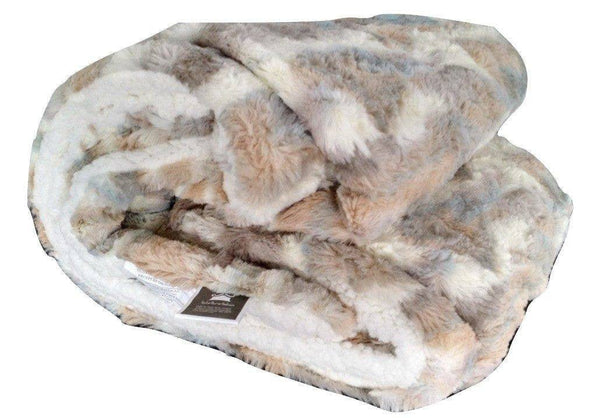 Tache Luxurious Russian Lynx Faux Fur Throw Blanket (DY12) - Cork & LeafBlanket50 x 60