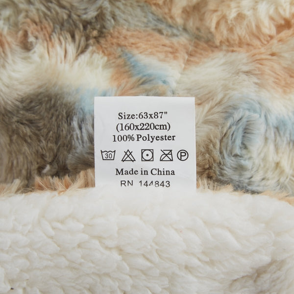 Tache Luxurious Russian Lynx Faux Fur Throw Blanket (DY12) - Cork & LeafBlanket50 x 60
