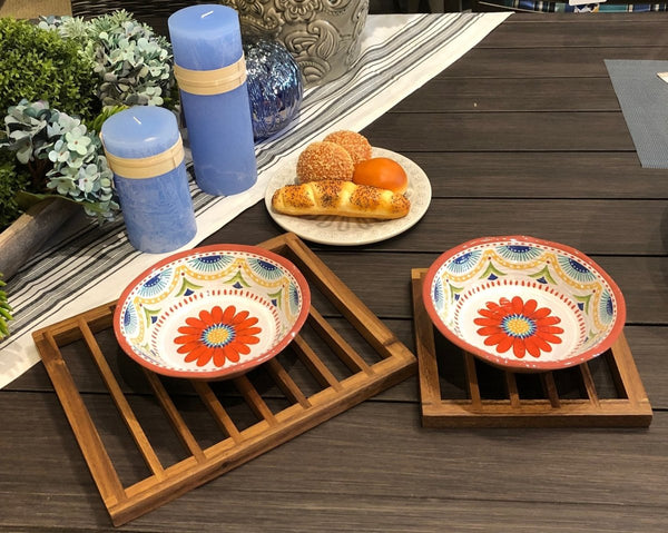 Trivets - set of 2 - Cork & LeafTabletop