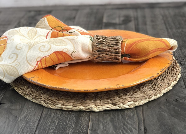 charger plates- thanksgiving chargers