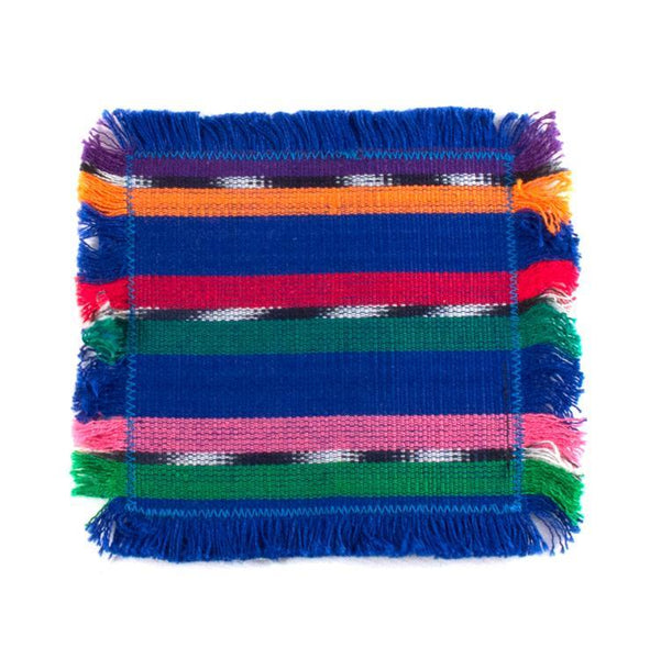 Cork & Leaf Coasters, Set of 4 - Cork & LeafHome & KitchenBlue Solola