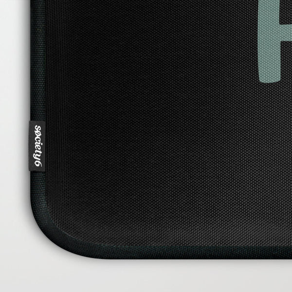 Durable Laptop Sleeve for 13" and 15" Computers - Soft Microfiber Lining-CHOOSE HAPPY - Cork & Leaf15"