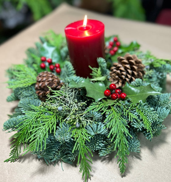 Fresh Centerpiece - Cork & Leaf
