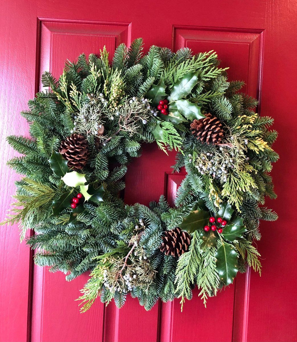 Fresh Christmas Wreaths from Oregon | Real Christmas Wreaths  near me -live christmas wreaths - christmas wreath fresh