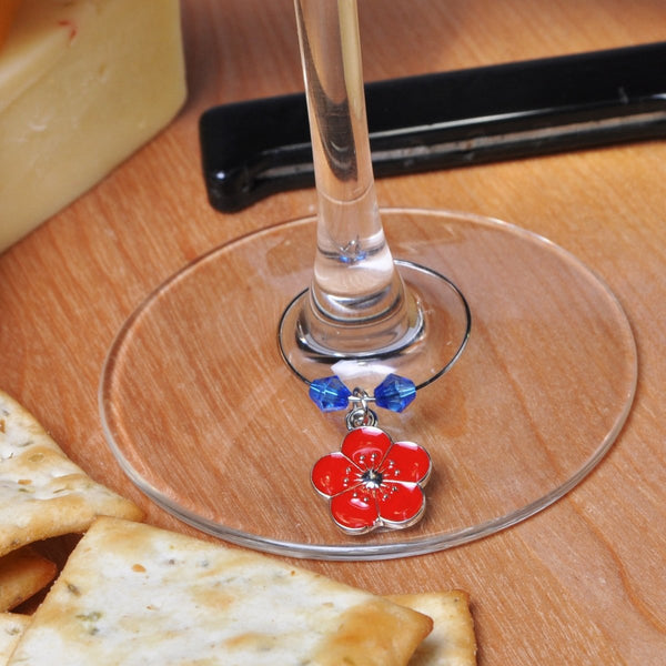 Hawaiian Tropical Wine Charms, Set of 6 - Cork & LeafWine Charms