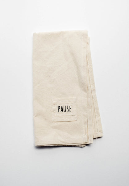 Pocket Palate: Set of 4 Napkins with Multifunctional Word Pockets" - Cork & Leaf