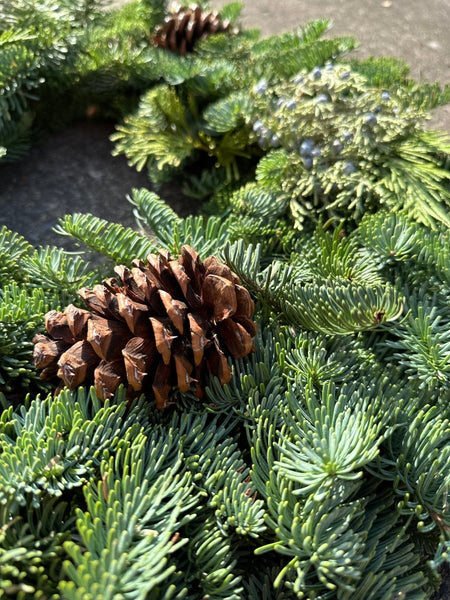 Traditional Christmas Wreaths | Fresh Christmas Wreaths for Front Door - Cork & LeafOne Wreath