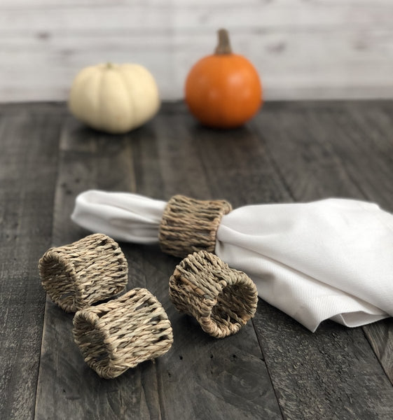 rustic Wedding napkin rings 